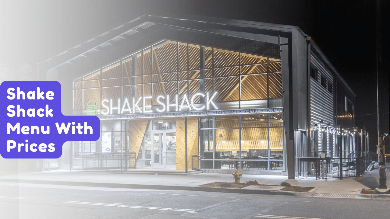 Shake Shack Menu With Prices